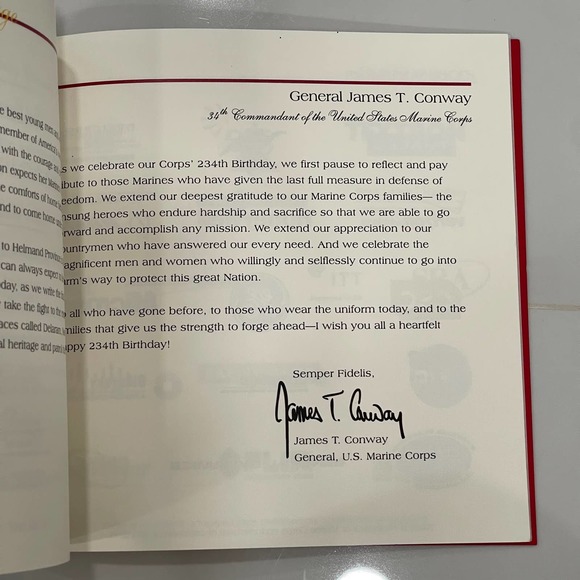 Marines Gift Marine Corp Booklet CD Military Service Semper Fidelis - Picture 7 of 10